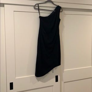 WHBM black cocktail dress